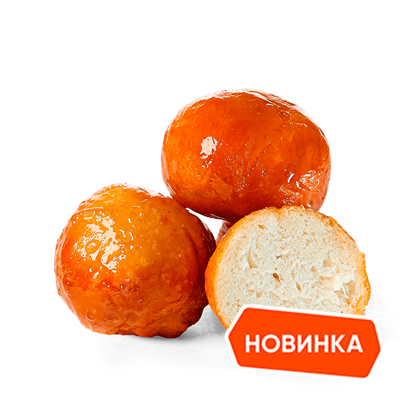 Шарики в карамели