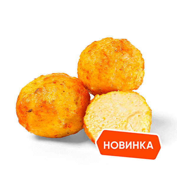 Мясные шарики с сыром
